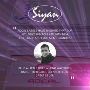 Flight Case Label Cleaner Fluid | Adcal Labels
